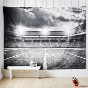 PB Teen Large Football Field Tapestry